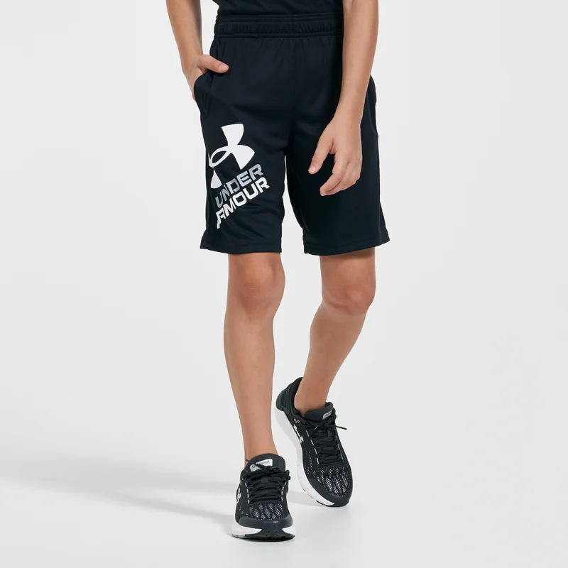 UNDER ARMOUR Kids' UA Prototype 2.0 Logo Shorts
